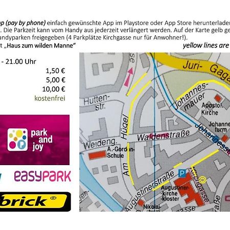 Willa Haus Zum Wilden Manne Erfurt Zewnętrze zdjęcie